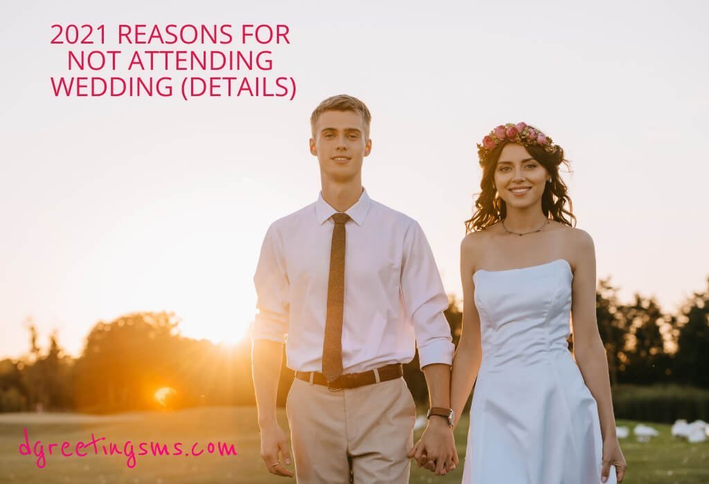 2021 Reasons for Not Attending Wedding (Details)